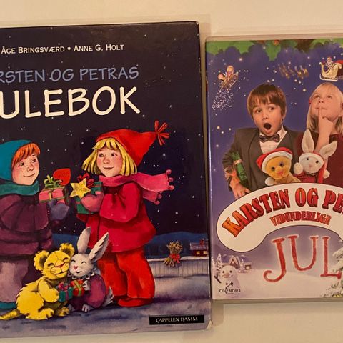 Karsten og Petras julebok og Karsten og Petras vidunderlige jul DVD