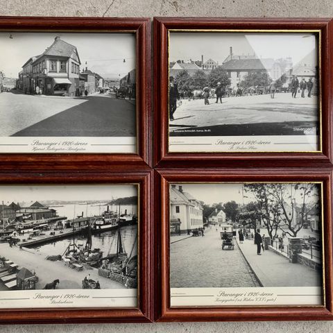 Bilder over Stavanger fra 1920 tallet