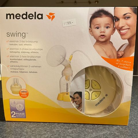 Medela swing brystpumpe