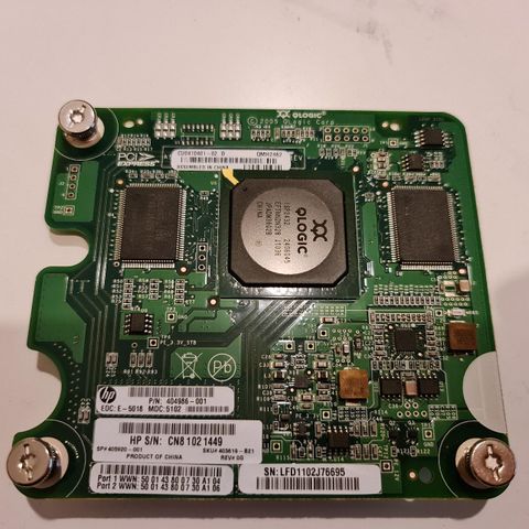 HP 4GB DUAL PORT FC MEZZANINE BOARD QMH2462