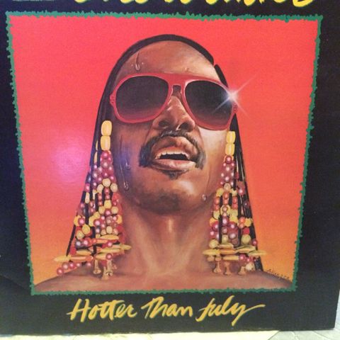 Stevie Wonder - Hotter Than July Vinyl Lp 1980