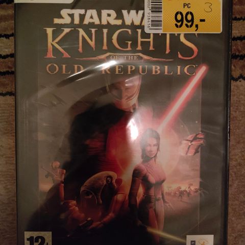 Star Wars Knights of the Old Republic (PC, forseglet/nytt i plast)