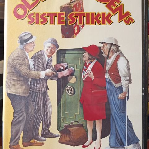 Olsenbandens Siste Stikk DVD 📀 🚨 Veldig SJELDENT!! Fra 1999
