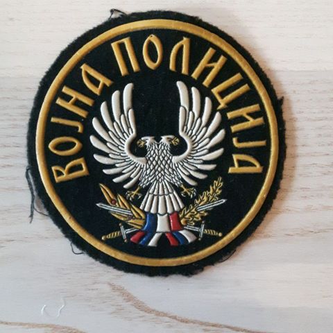 ARMY OF YUGOSLAVIA - ORIGINAL MILITARY POLICE PATCH