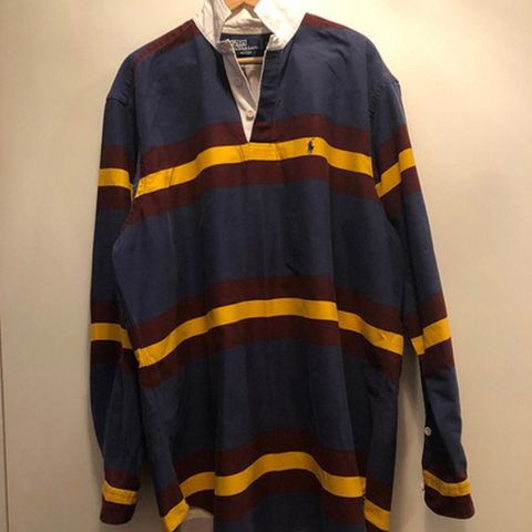 Ralph Lauren Vintage rugby herre XL - bryst omkrets 135 cm/ lengde 90 cm