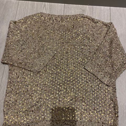 Gull genser fra H&M