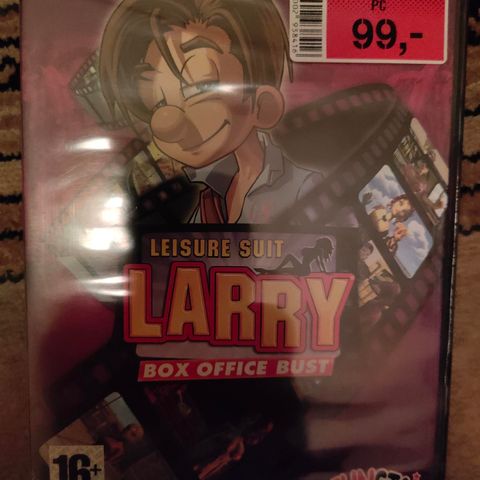 Leisure Suit Larry Box Office Bust (PC, forseglet/nytt i plast)