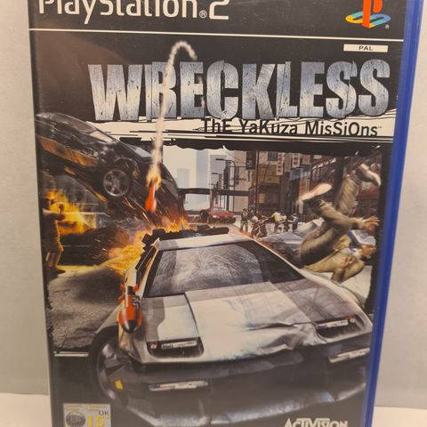 Wreckless: The Yakuza Missions - PlayStation 2 - Komplett med Manual