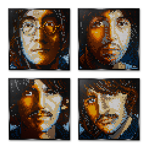 4 X 31198 LEGO Art The Beatles (uåpnet, utgått)