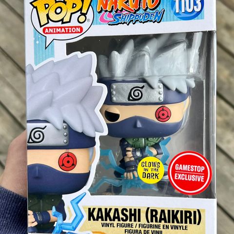 Funko Pop! Kakashi (Raikiri) (Action Pose) [GLOW] | Naruto Shippuden (1103)