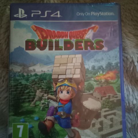 PS4 Dragon Quest builders, i emballasjen enda