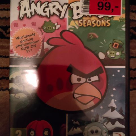 Angry Birds Seasons (PC, forseglet/nytt i plast)