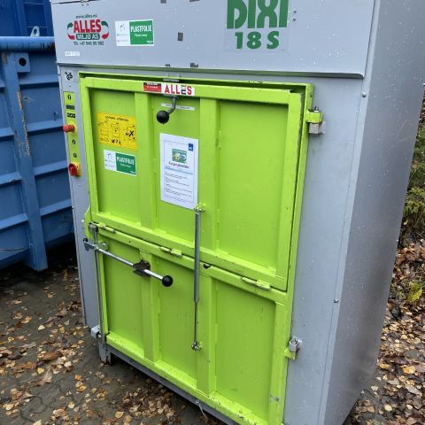 DIXI 18S Hydraulisk Emballasjepresse