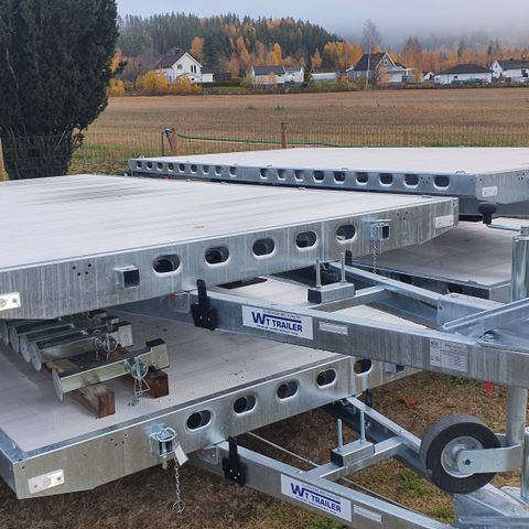 WT Trailer - Multitrailer med aluminiumsgulv 2700kg