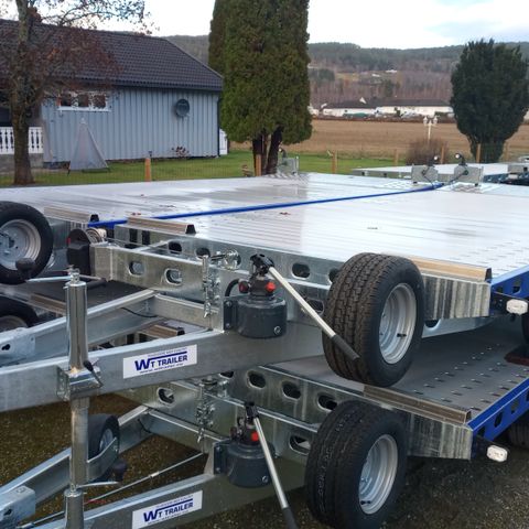 WT Trailer - Biltransporter hydr. Tipp 2 aksler 4,5m 3000kg