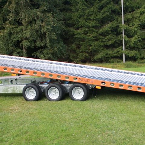 WT Trailer - Biltransporter hydr. Tipp 3 aksler 6,5 g 7 meter 3500kg