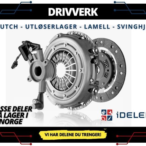 Clutch sett til VAG (Sachs / Luk)