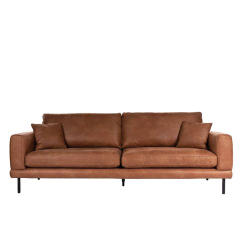 Bestillingsvare - TILBUD - Sandvika 3 seter sofa skinn (238x90 - modulbasert)