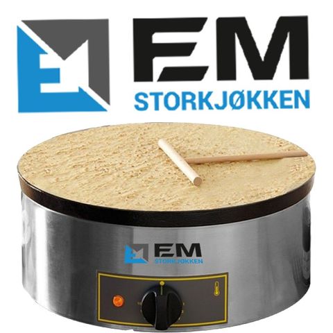 -30% Roller grill (FRANCE) Gass Crepe maskin / Pannekake fra EM Storkjøkken AS