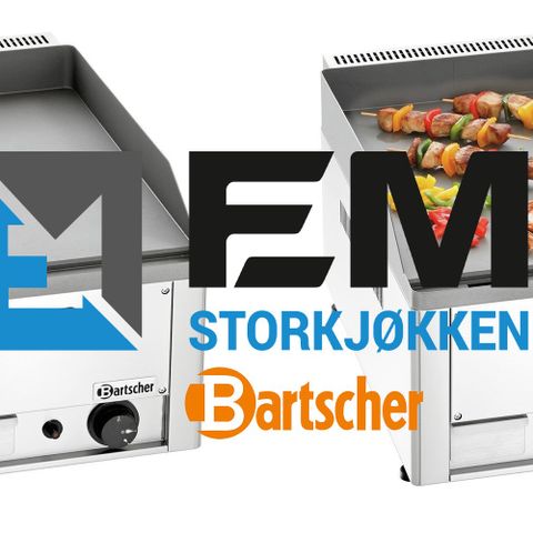 BARTSCHER GERMANY Gass Flatgrill Fra EM Storkjøkken AS