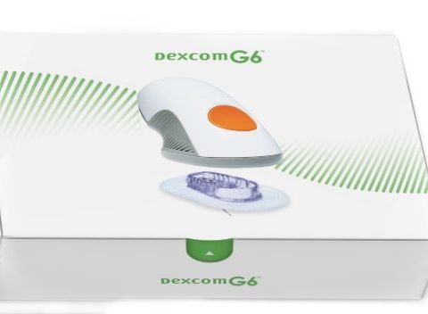 En eske med Dexcom G6 automatisk applikator
