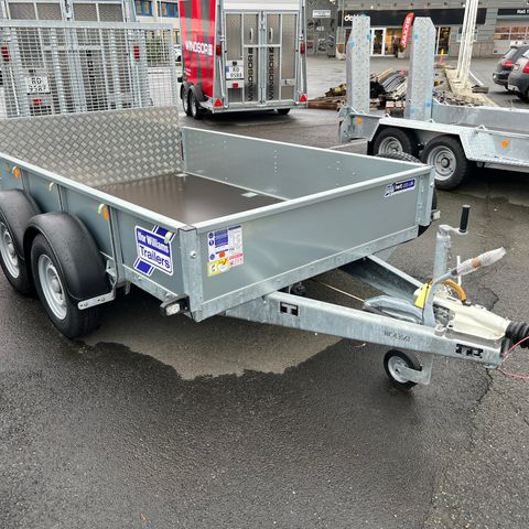 Ifor Williams GD85 120 cm rampe 2700KG Maskinhenger Varehenger 64.100,- ExMva