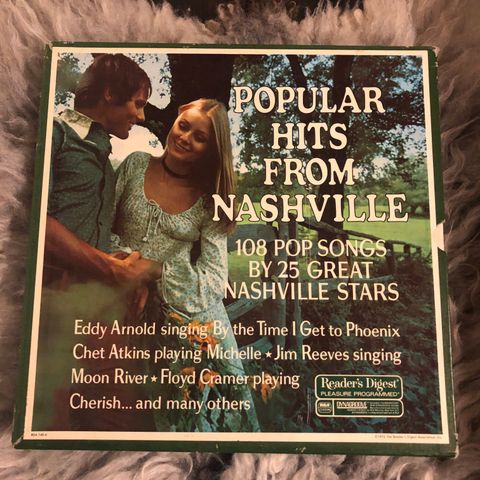 Various - Popular Hits From Nashville. 108 Pop Songs By 25 Great Nashville Stars