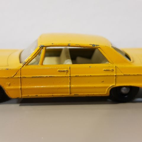 Chevrolet Impala New York Taxi. Matchbox Lesney No. 20c. England 1965-1969
