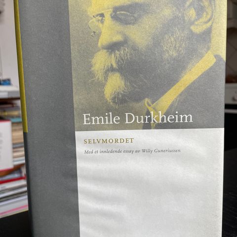 Emile Durkheim: «Selvmordet»