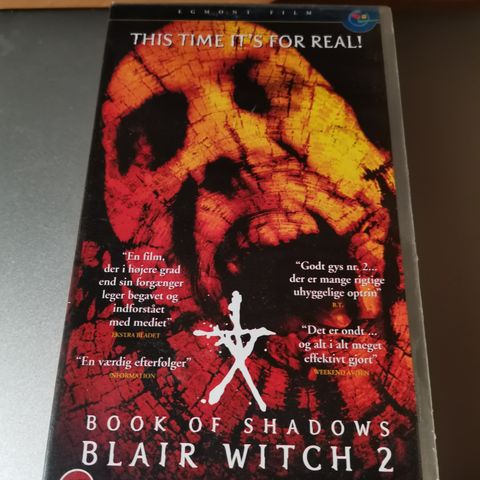 Blair witch 2 på VHS