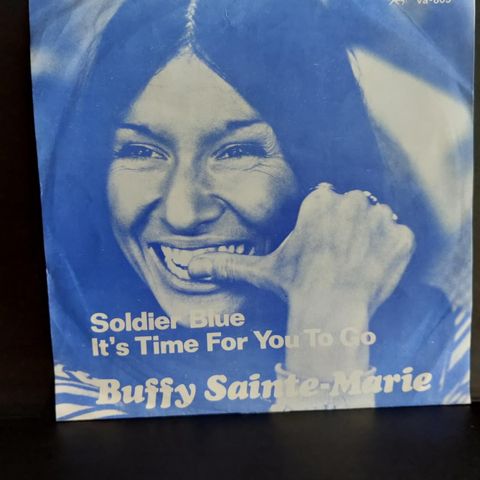 (7")Buffy Sainte-Marie SOLDIER BLUE Norsk