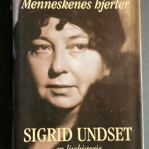 SIGRID UNDSET-1 stor og flott bok av Tordis Ørjasæter «en livshistorie» 1995