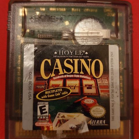 Hoyle casino til gameboy color.