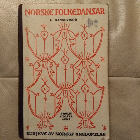 Norske folkedansar - 1. Dansevisor - utgjeve av Noregs Ungdomslag - fra 1925