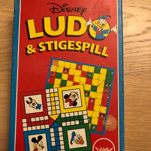 Brettspill Disney, ludo og stigespill