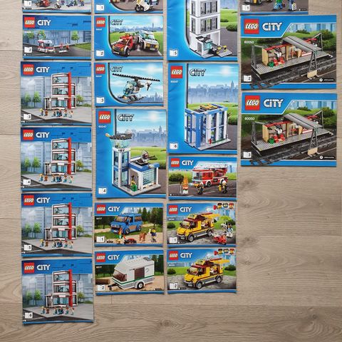 Lego City - 21 sett til salgs