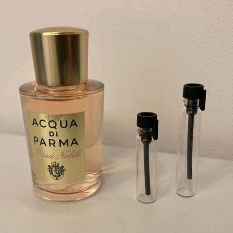 Acqua di Parma - Rosa Nobile (edp). Dekanter / parfymeprøve