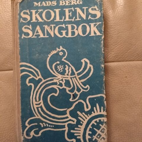 Mads Berg - skolens sangbok - fra 1949