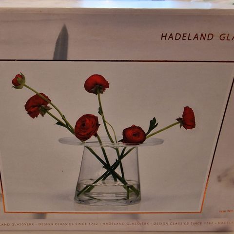 VASE Hadeland Glassverk (NY)