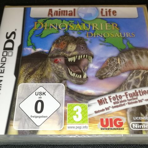Animal Life Dinosaurs DS - nytt
