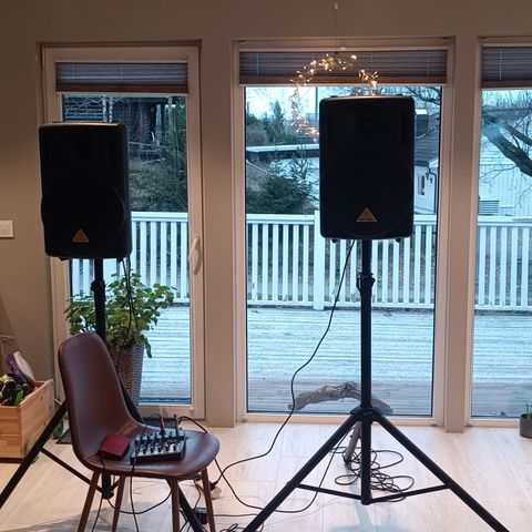 2x12 behringer til utleie