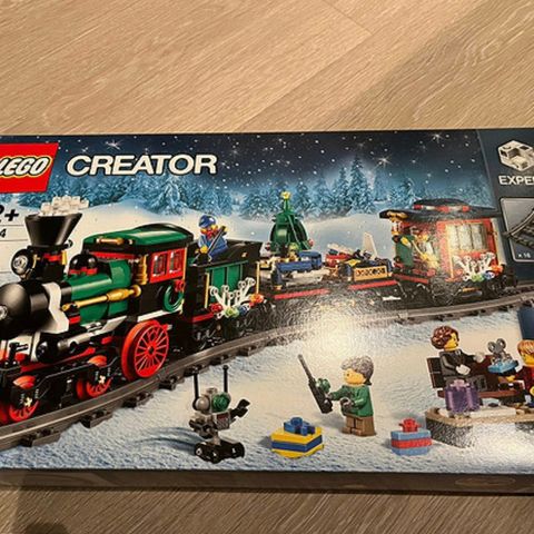 Lego 10254 Winter Holiday Train med ekstrautstyr