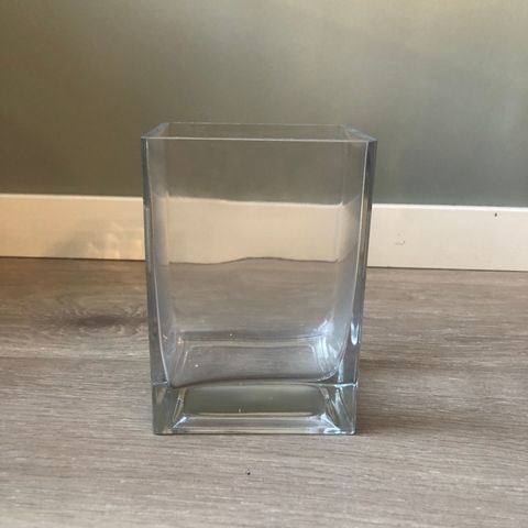 Glass vase