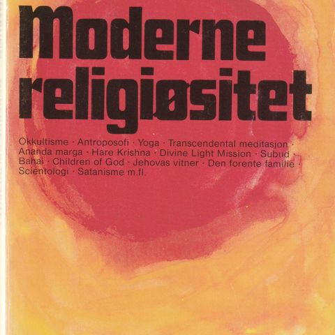 Arild Romarheim Moderne religiøsitet ,Teologisk profil 1979 heftet