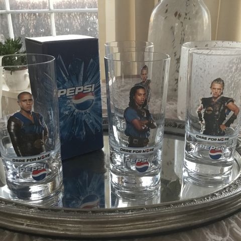 Pepsi glass