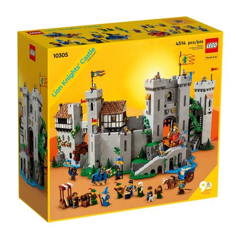 LEGO Icons 10305 Lion Knights' Castle - uåpnet!