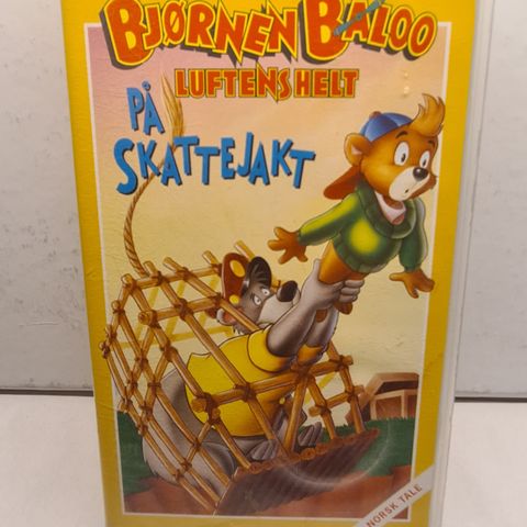 Bjørnen Baloo: Luftens Helt På Skattejakt - VHS - Disney