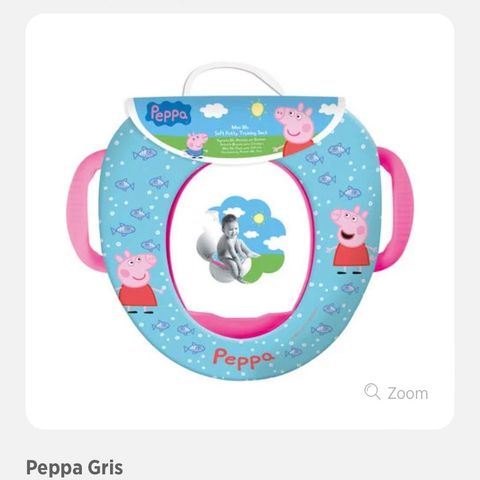 Peppa Gris toalettsete