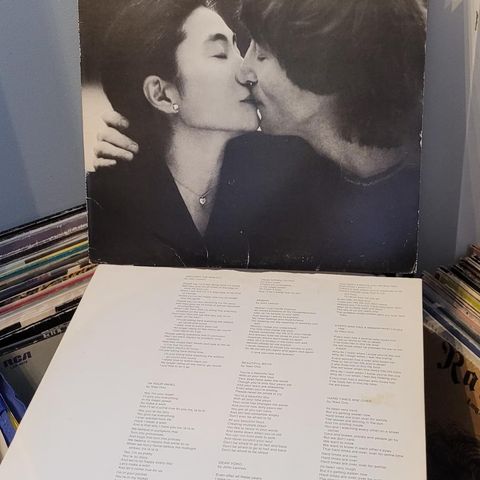 John Lennon & Yoko Ono double fantasy