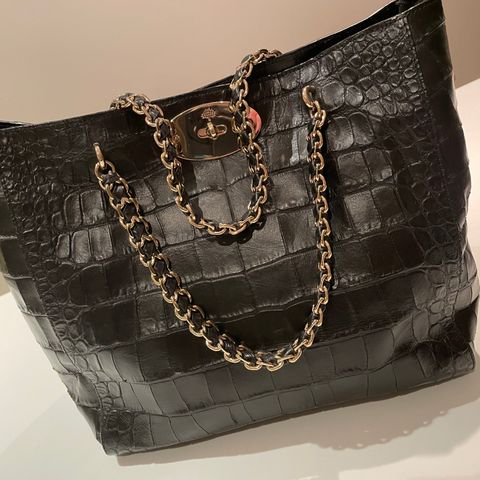 Mulberry Black Croc Cecily - Limited edition